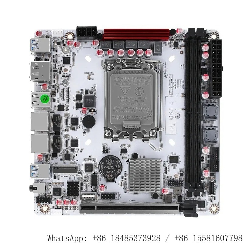 LGA1700 Q670 Mini ITX NAS Main - Nas Motherboard 8 Sata Mini Itx ulasan dan harga