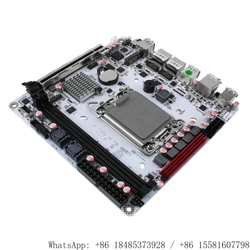 LGA1700 Q670 Mini ITX NAS Main - Nas Motherboard 8 Sata Mini Itx ulasan dan harga