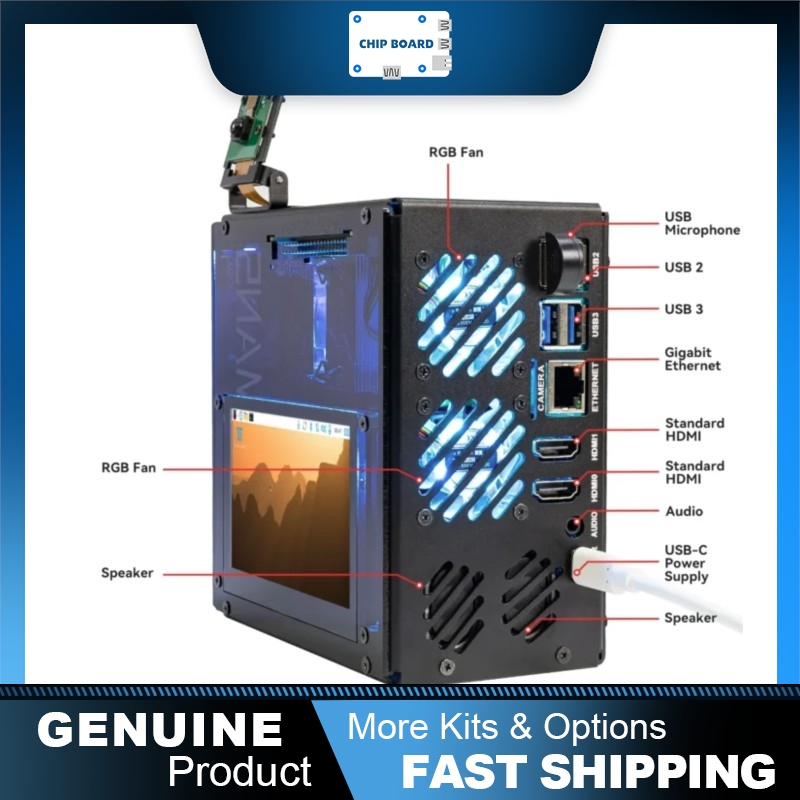 Pironman 5 Pro Max Case for Ra - Raspberry Pi 5 8Gb Board ulasan dan harga