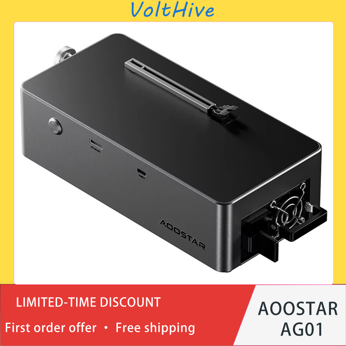 AOOSTAR AG01 AG02 EGPU Dock, O - Oculink Egpu Mini Pc ulasan dan harga