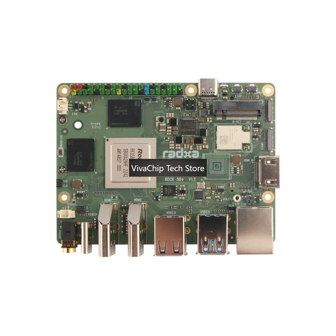 VivaChip TechRadxa ROCK 5B+ Ro - Rockchip Rk3588 Development Board ulasan dan harga